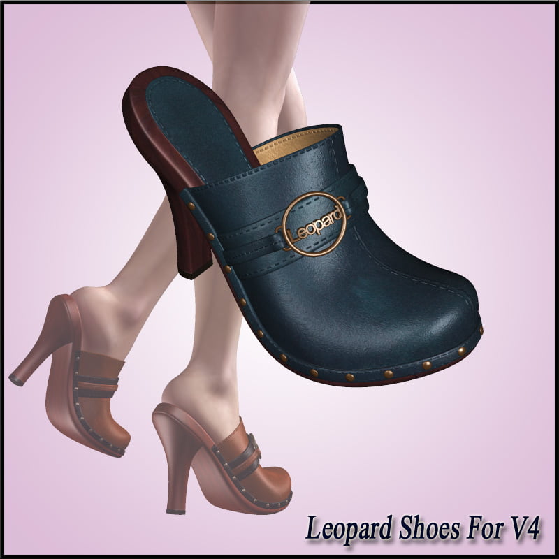 Leopard Shoes For V4
