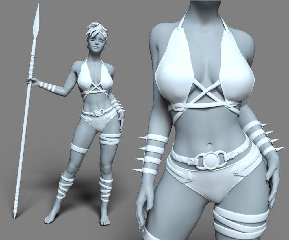 Wild Warrior for the Genesis 3 Female