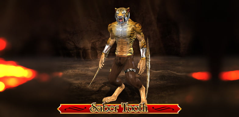 3dFoin Saber Tooth