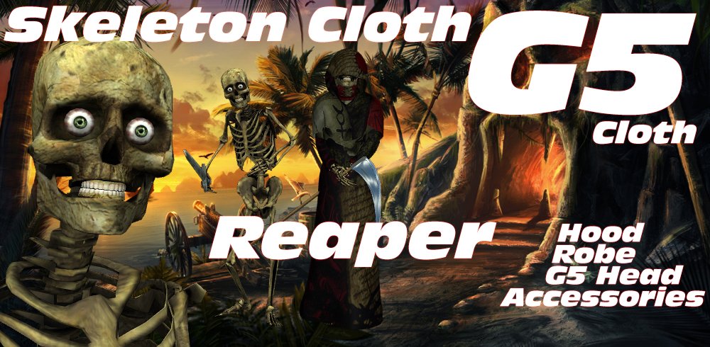 G5 Skeleton Cloth Reaper Spectre of the Night