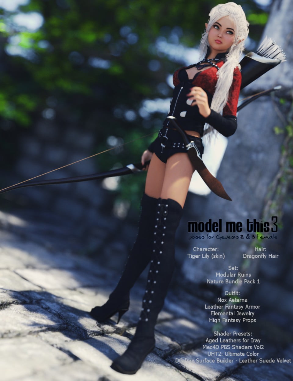 Model Me This 3 Poses