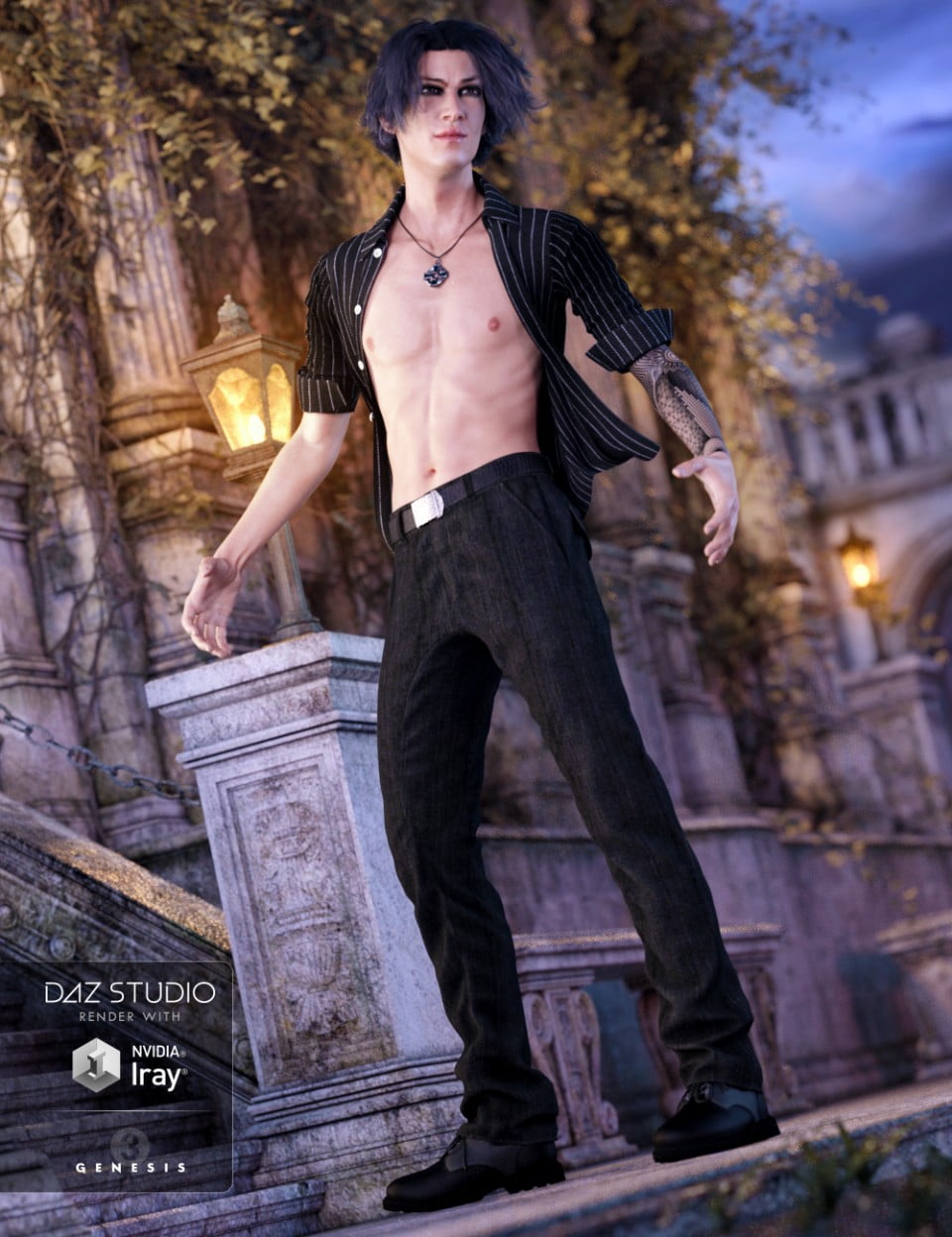 Attitude Outfit for Genesis 3 Male(s)