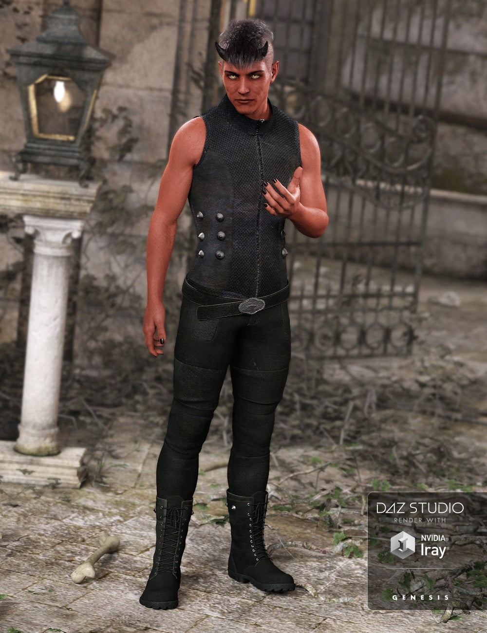 Bad Boy Outfit for Genesis 3 Male(s)