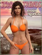 Bahia Tropical Outfit for Genesis 3 Female(s)