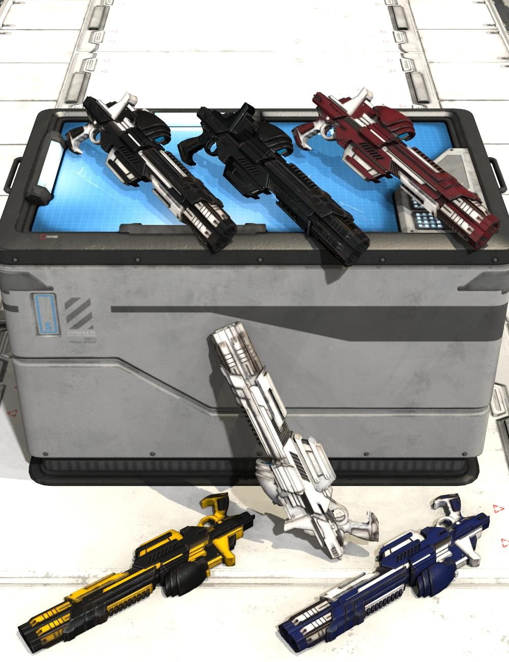 Mestophales Sci Fi Weapons 2