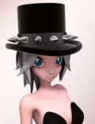 Goth Top Hat for Star!