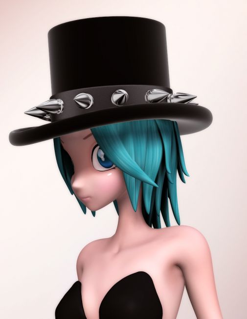 Goth Top Hat for Star!