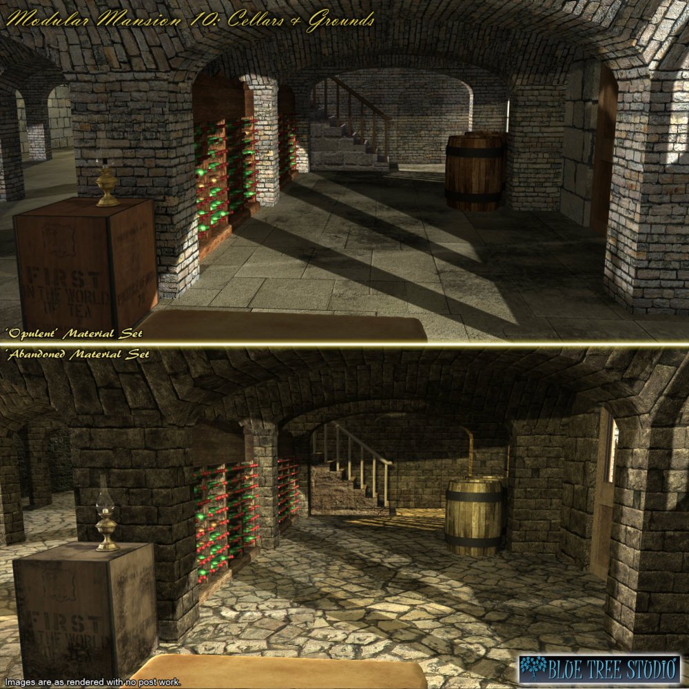 Modular Mansion 10: Cellars and Grounds