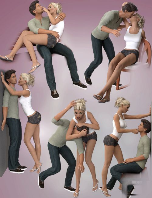 Naughty Girl Poses and Expressions for Victoria 7 and Michael 7