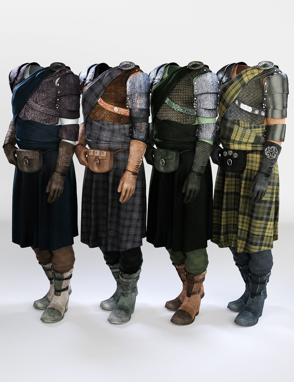 Highlander Outfit Textures