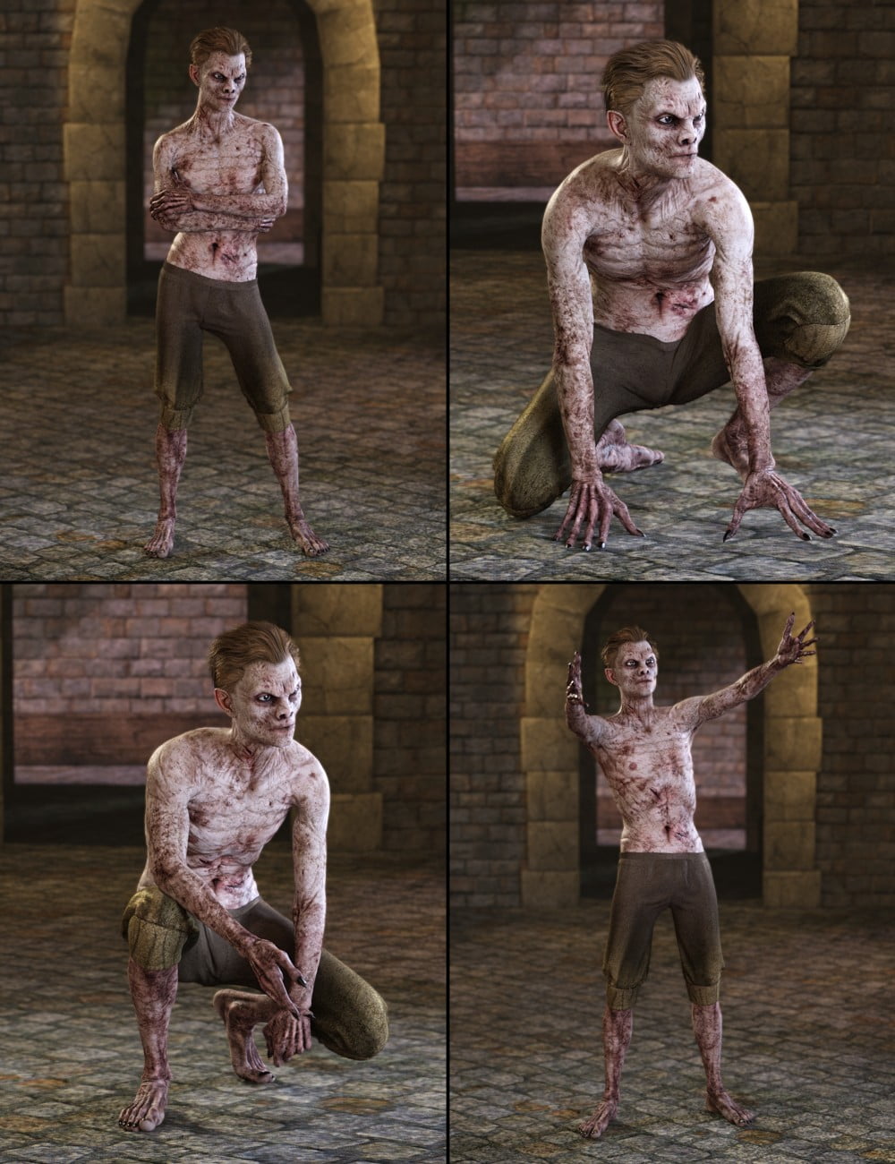 Phantom Poses for Mathius & Genesis 3 Male(s)