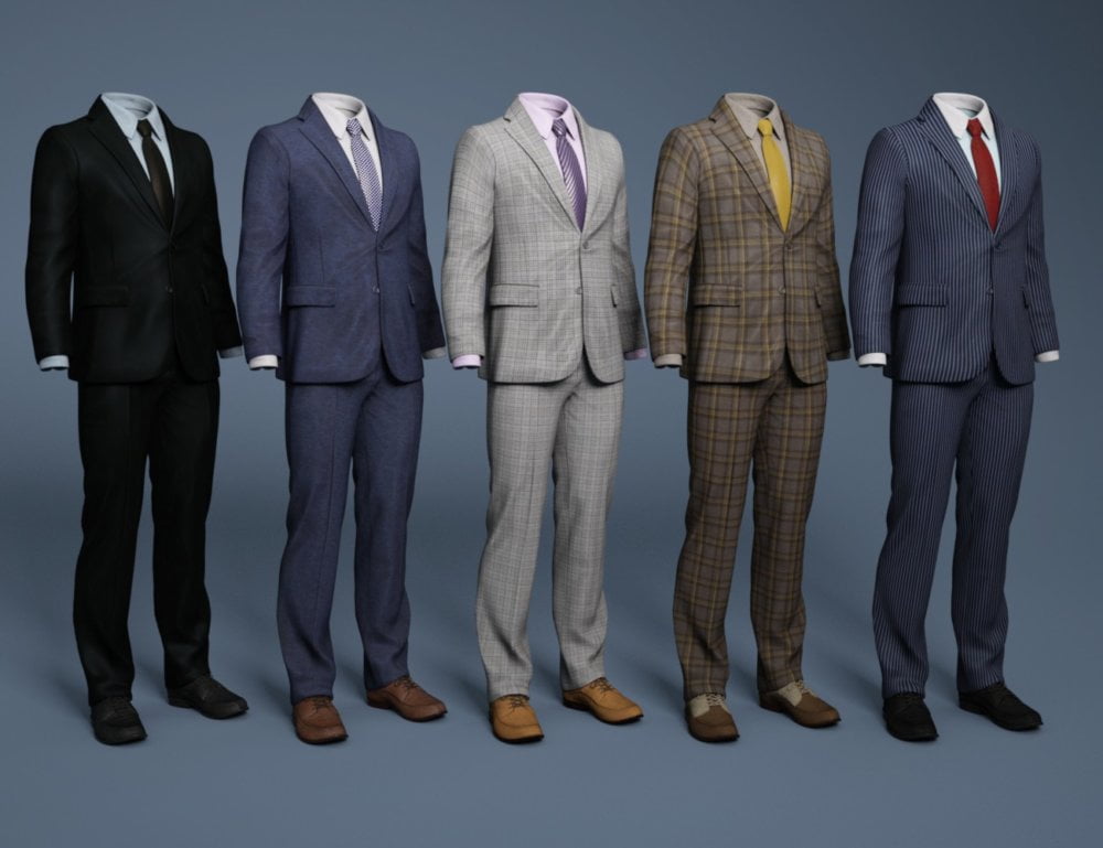 Suit 3d model