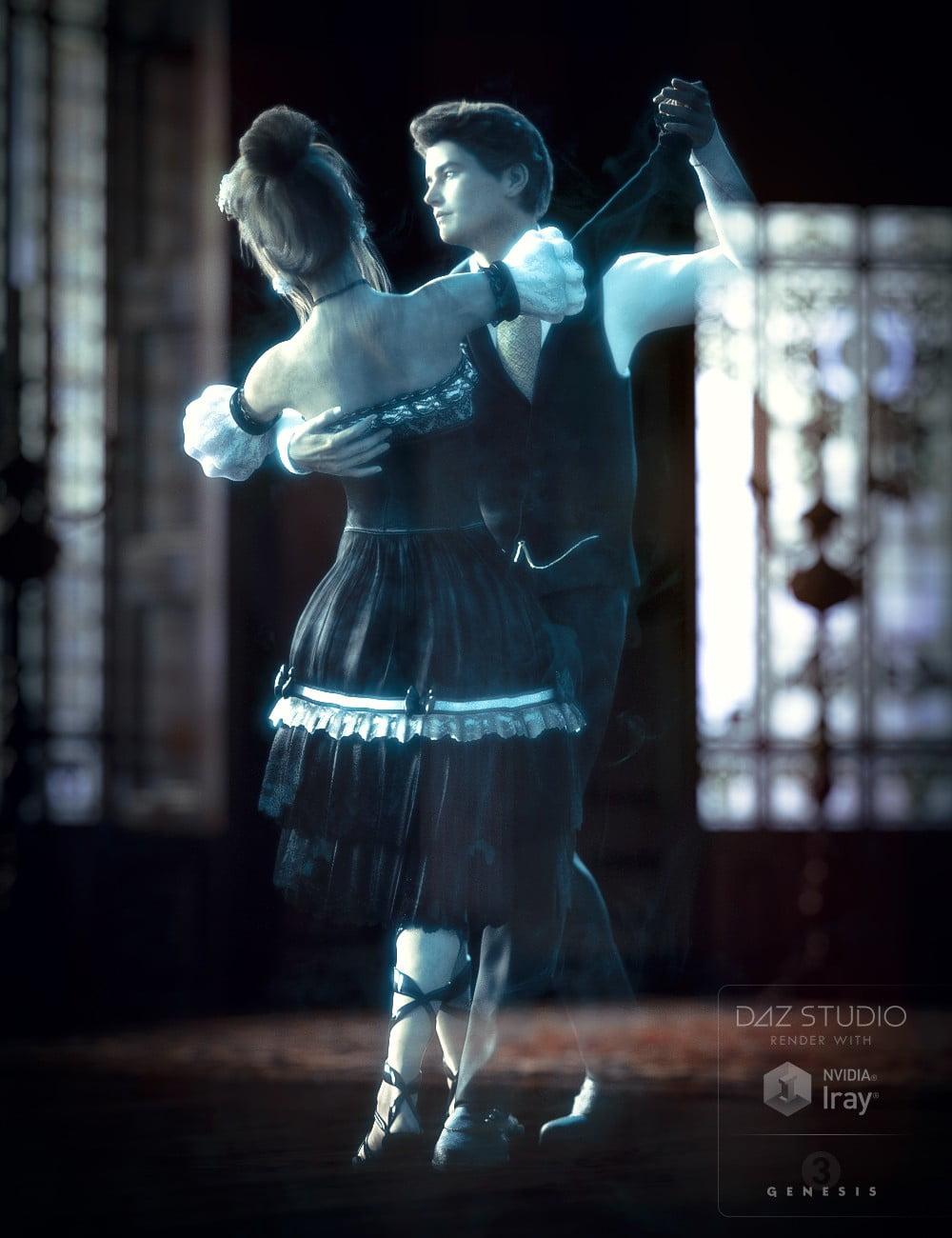 FeralFey's Ballroom Dance Poses for Genesis 3 Male and Female