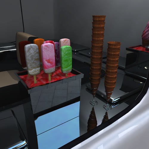 1950s Ice Cream Truck R2