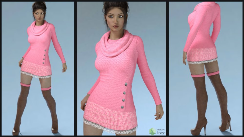 7th Ave: Tunic Dress & Boots