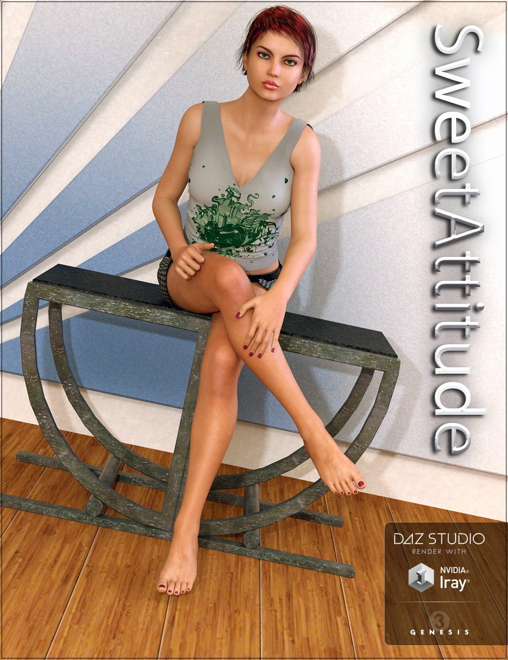 Sweet Attitude Poses for Genesis 3 Female