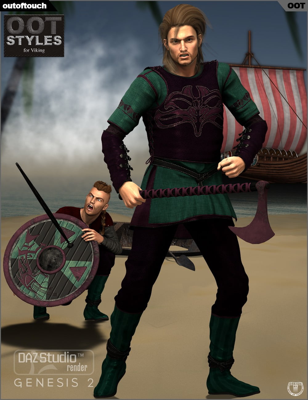 OOT Styles for Dark Viking for Genesis 2 Male(s)