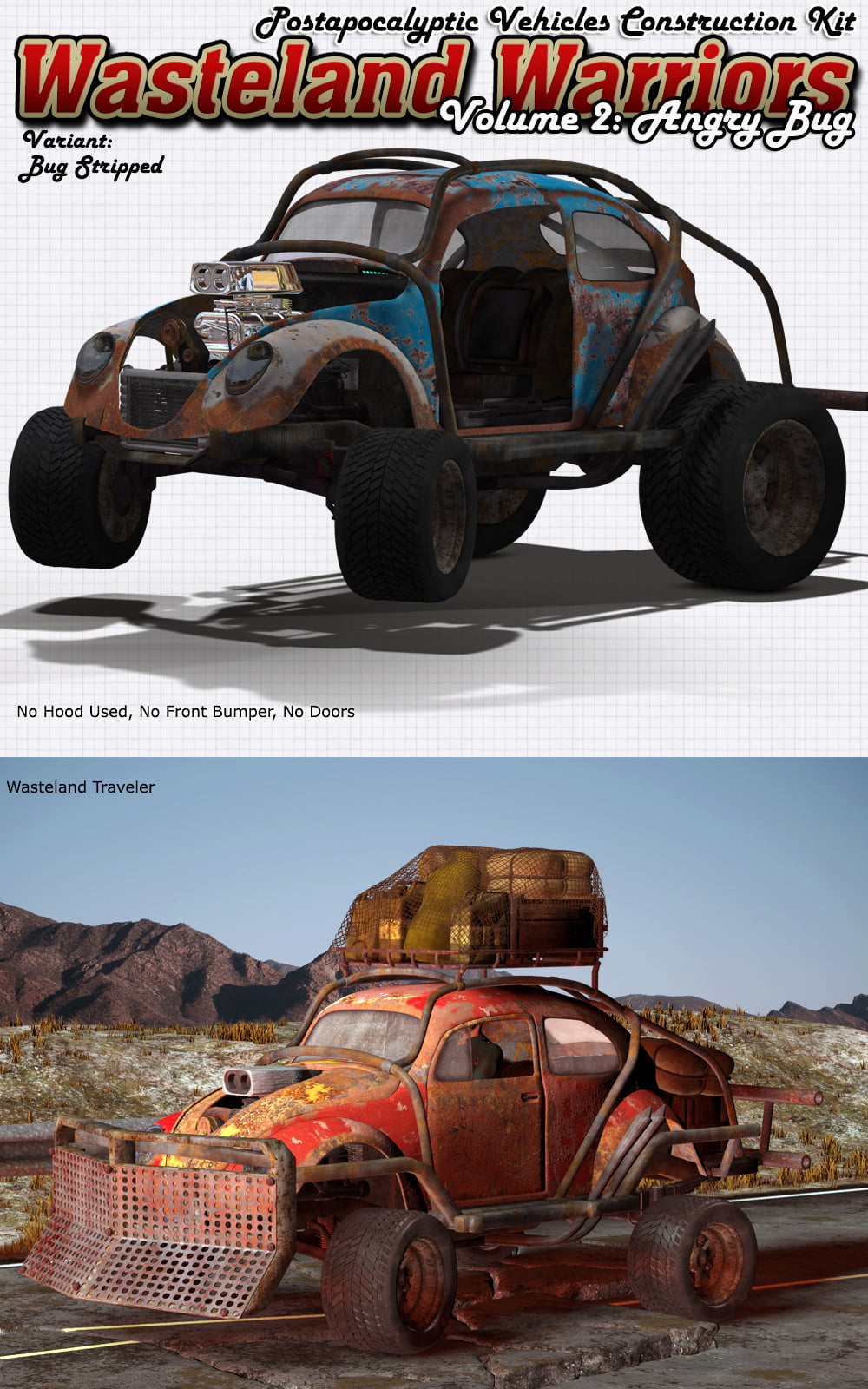 Wasteland Warriors - Angry Bug - ADD-ON