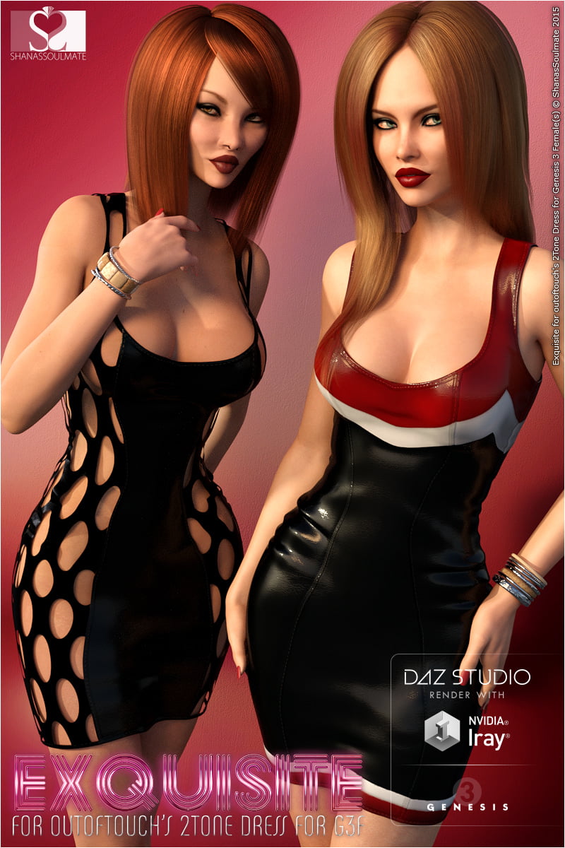 Exquisite for 2Tone Dress