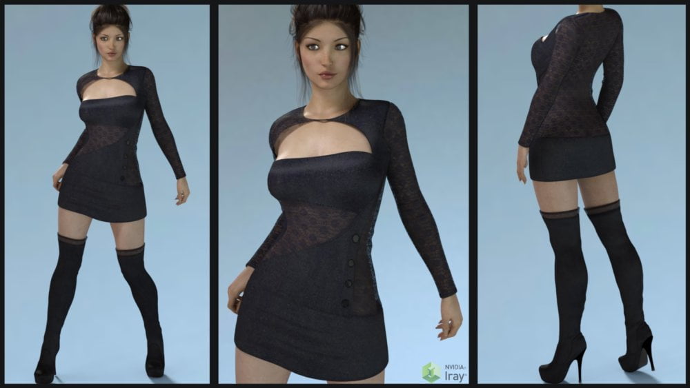 7th Ave: Tunic Dress & Boots