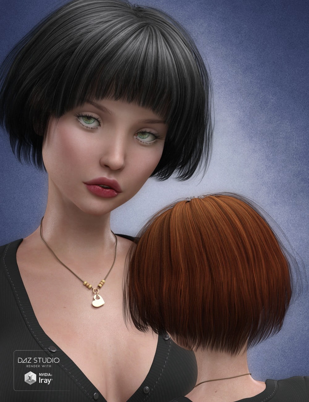 Charlotte Hair for Genesis 3 Female(s)