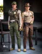 Law Enforcement Outfits Textures for Genesis 2 and 3 Male(s)