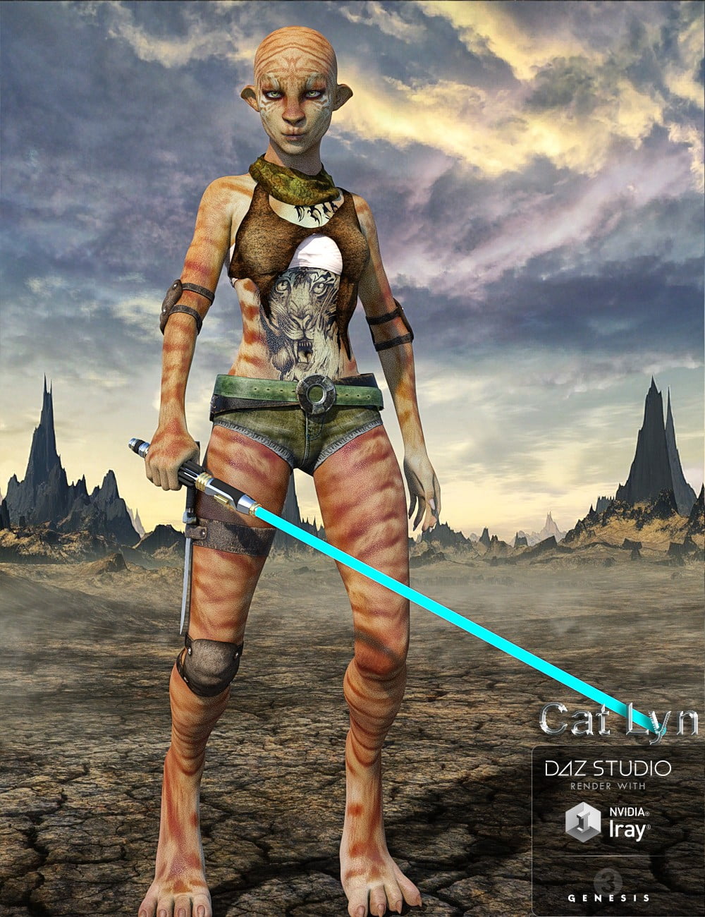 Cat Lyn for Genesis 3 Female