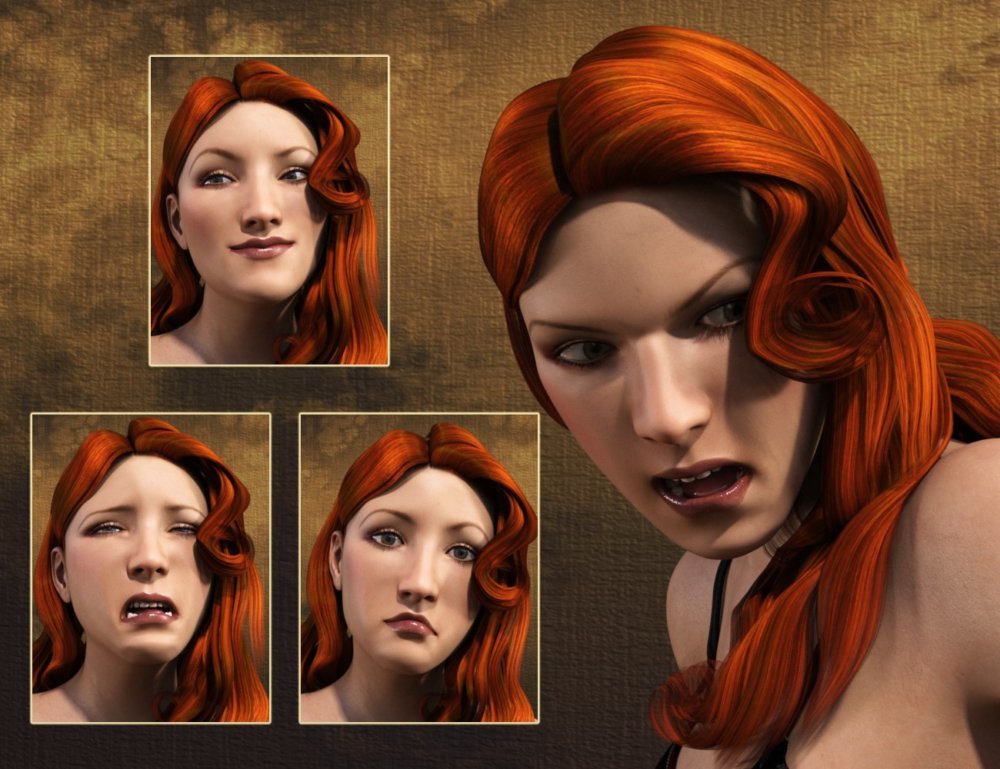 Big Drama Expressions for Genesis 3 Female(s)