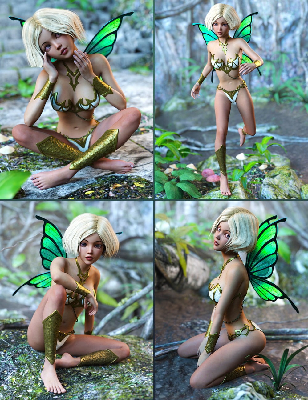 DA Fairy Poses for Mika 7