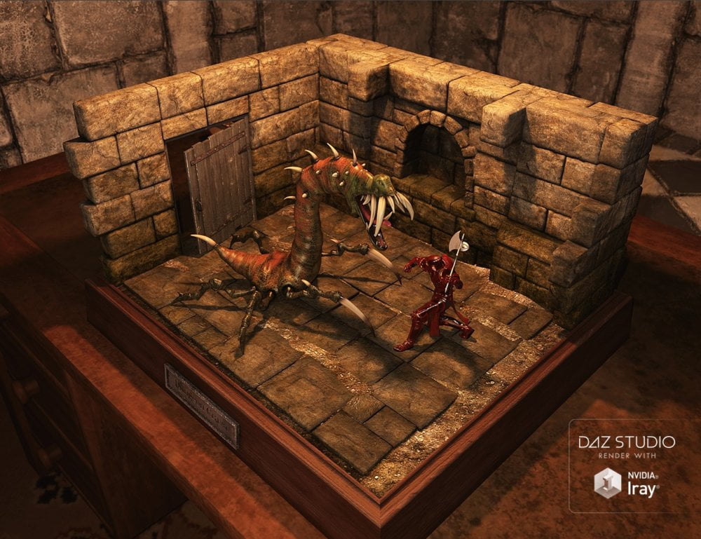 Muelsfell Dungeon Crawl Display Base