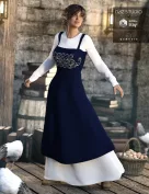 Peasant Dress for Genesis 3 Female(s)