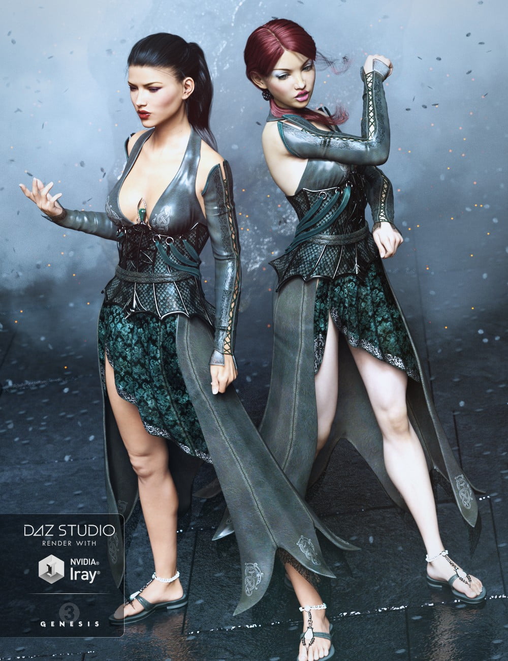 Goldberry Outfit for Genesis 3 Female