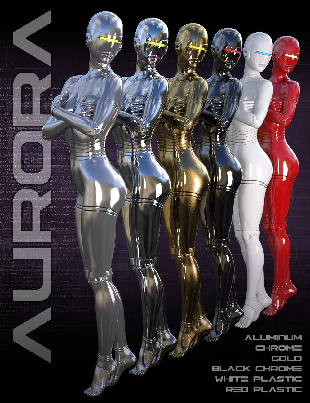 Aurora Bot for Genesis 3 Female