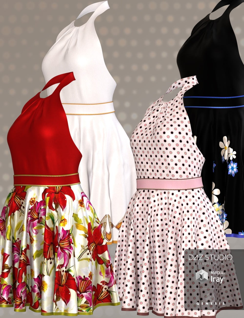 candy fantasy gown