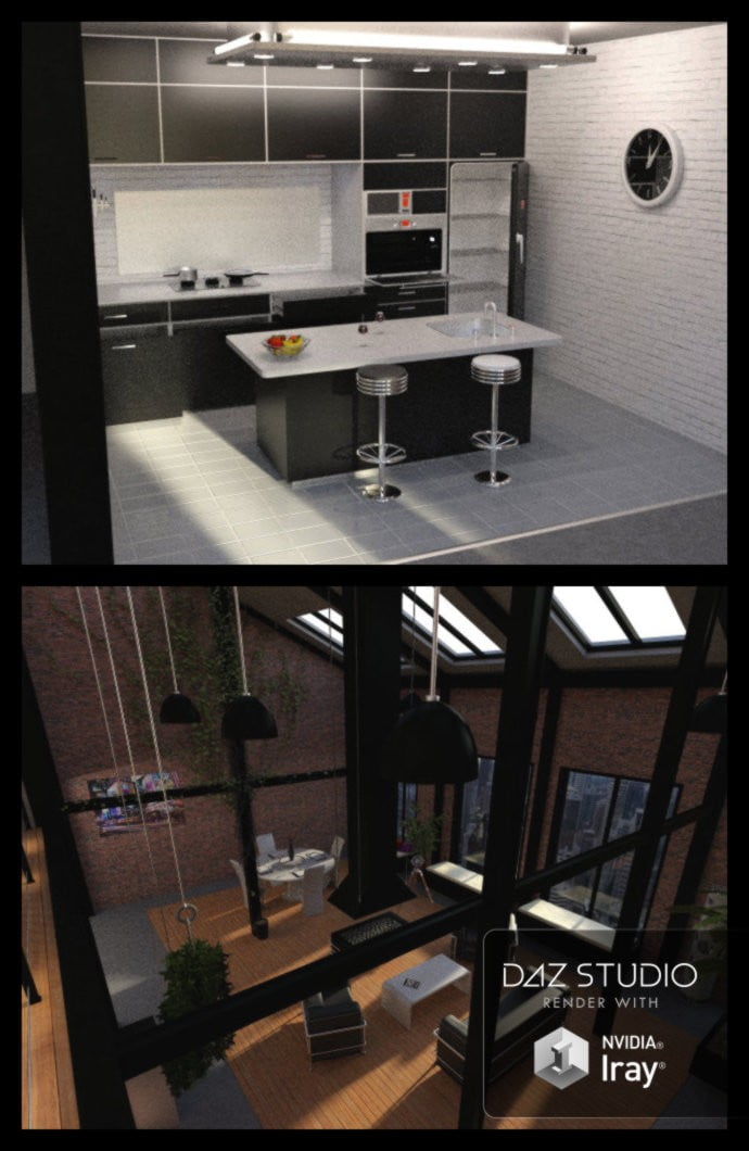 Modern NY Style Loft