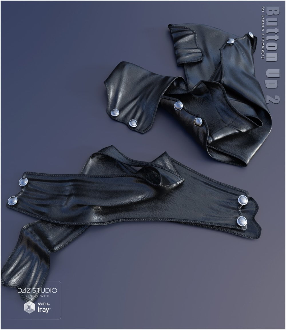 Button Up 2 Outfit for Genesis 3 Female(s)