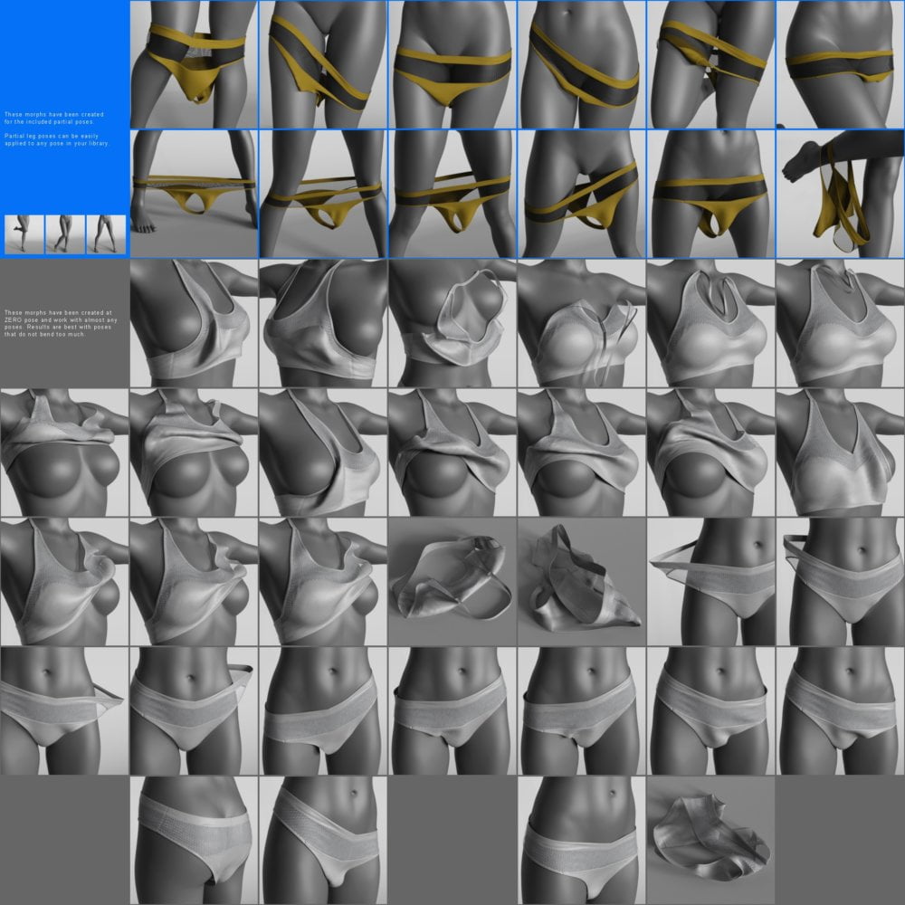 Georgia Lingerie for Genesis 3 Female(s)