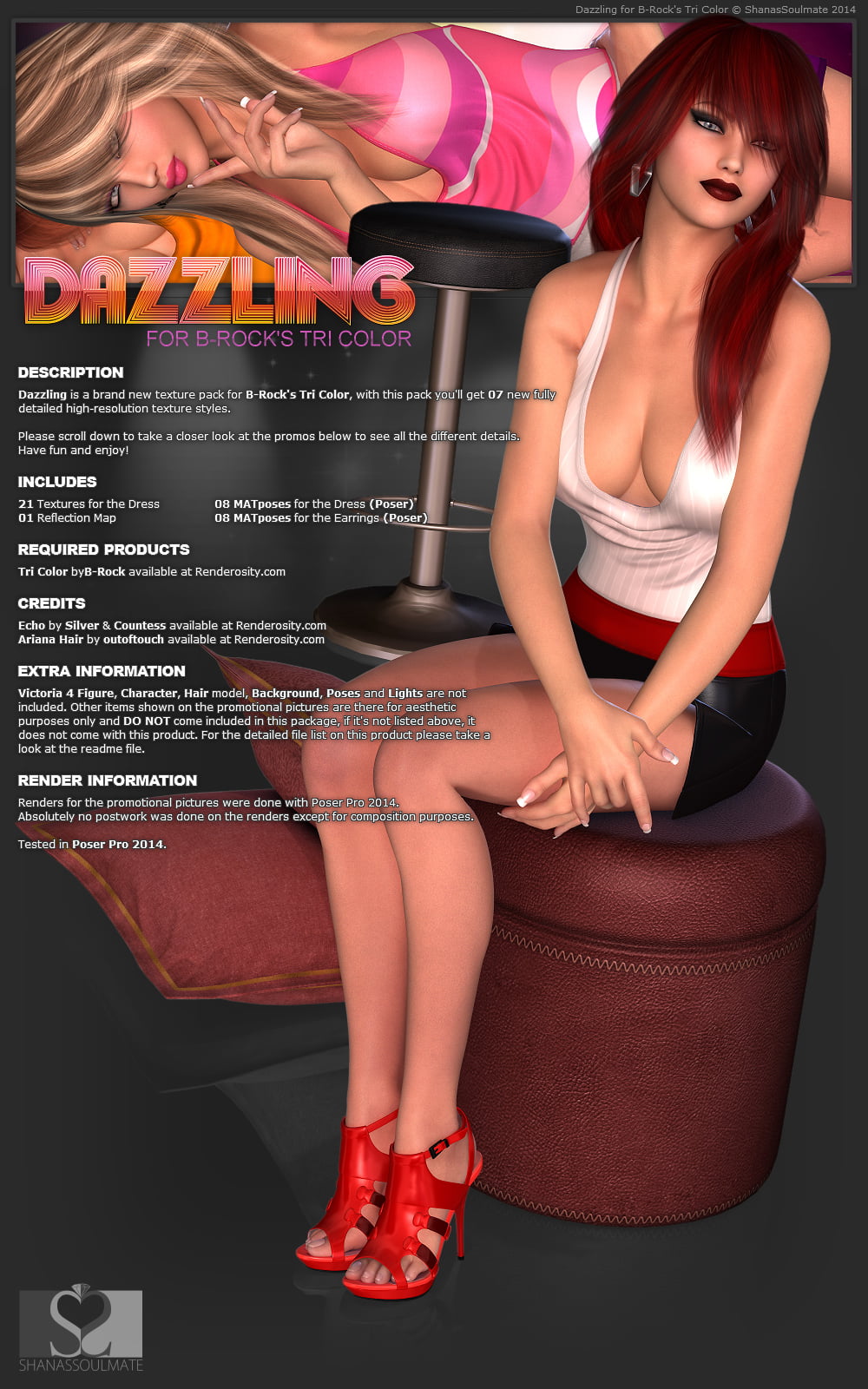 Dazzling for Tri Color