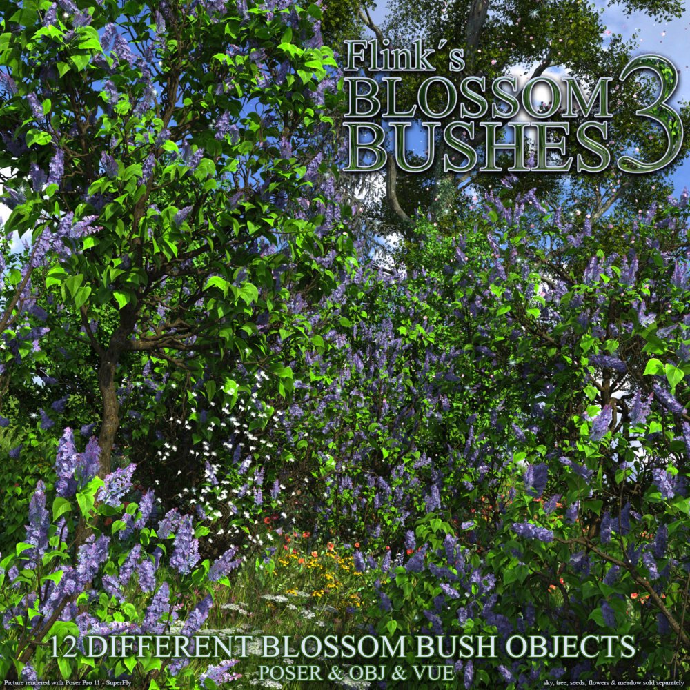 Flinks Blossom Bushes 3