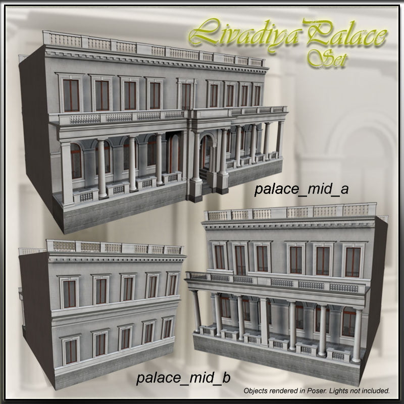 Livadiya palace set 1