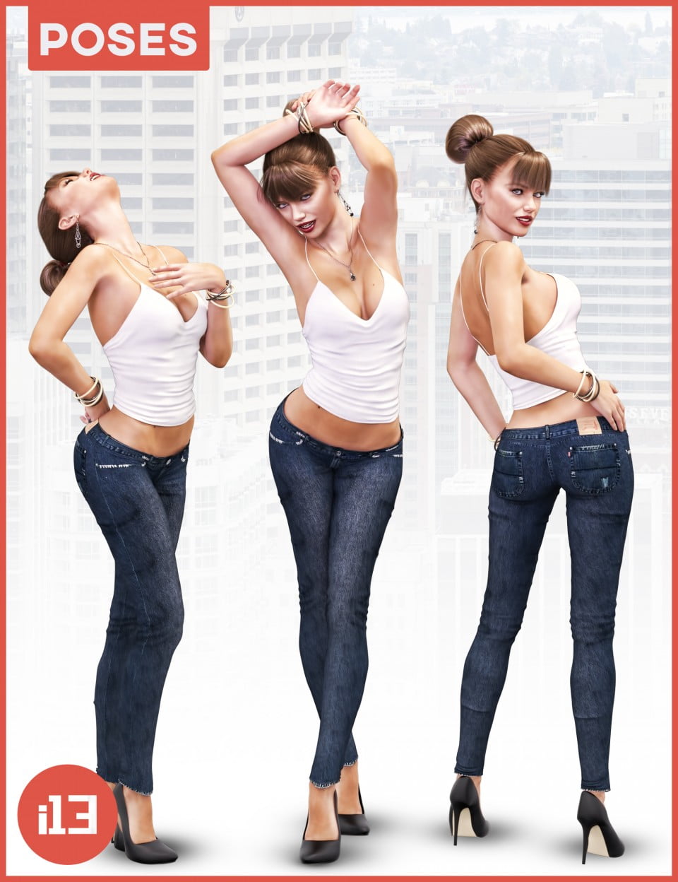 i13 Sizzle Pose Collection