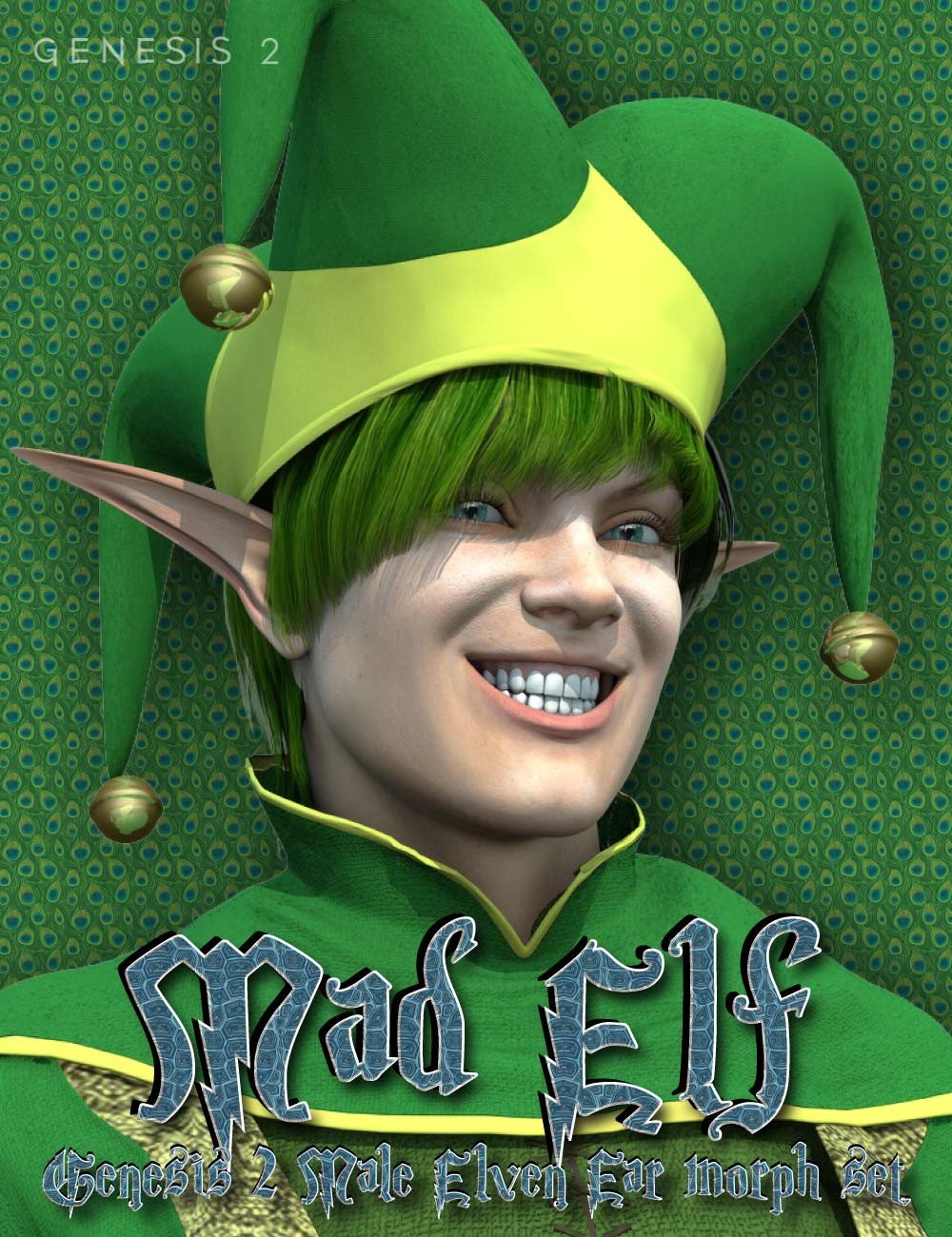 Mad Elf – Genesis 2 Male Elven Ears