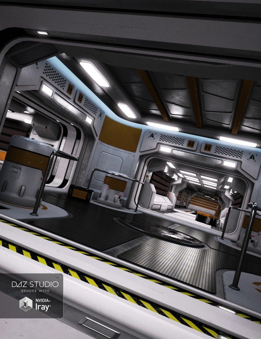 Sci-Fi Interior Kit 2