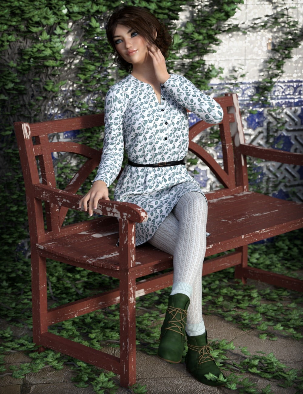 Cool Spring Outfit for Genesis 3 Female(s)