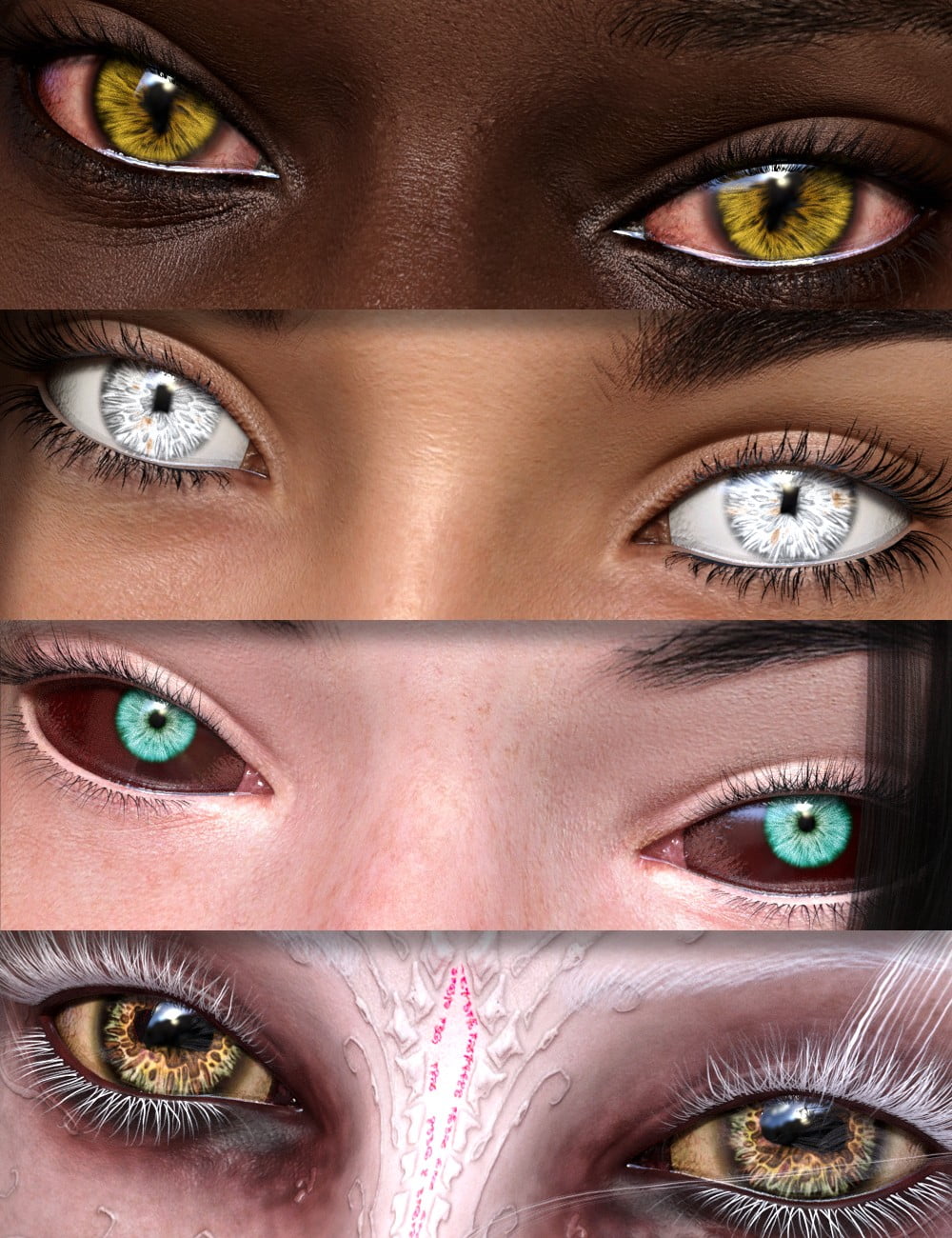 EYEdeas 4 for Genesis 3 Female(s) and Male(s) and Merchant Resource