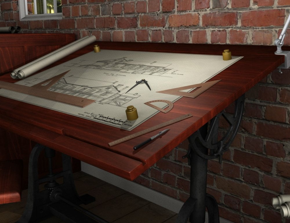 Antique Architect Equipment