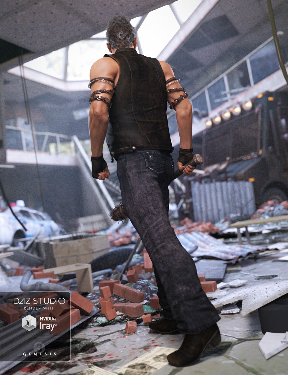 Ugly Dave Outfit for Genesis 3 Male(s)