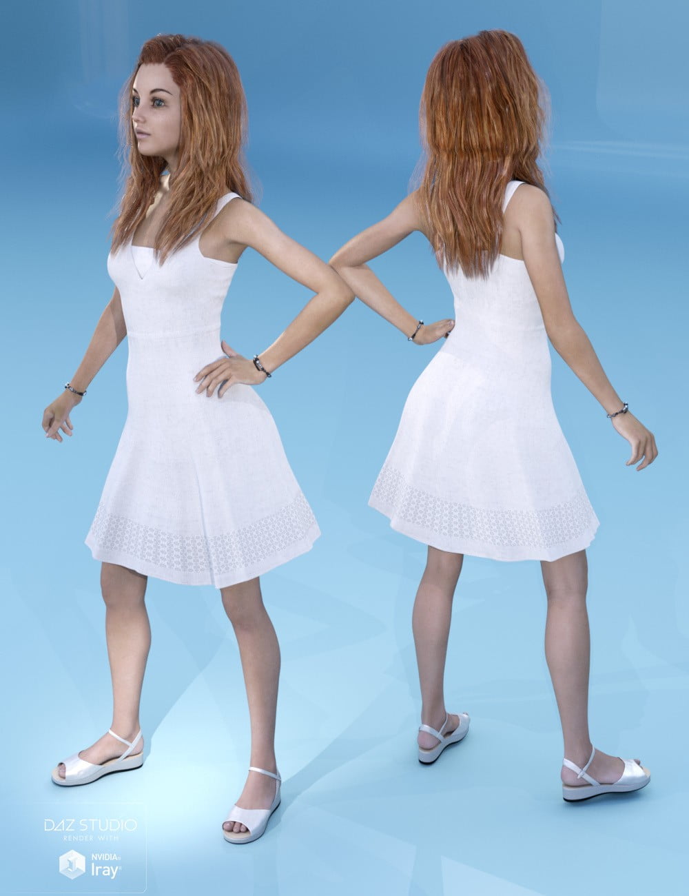 Summer One Piece for Genesis 3 Female(s)