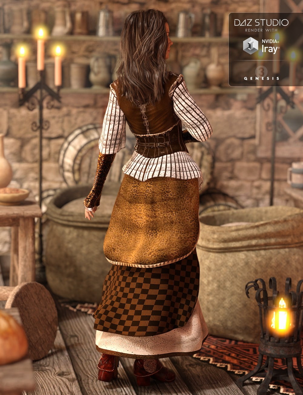 Rivetina Steampunk for Genesis 3 Female(s)