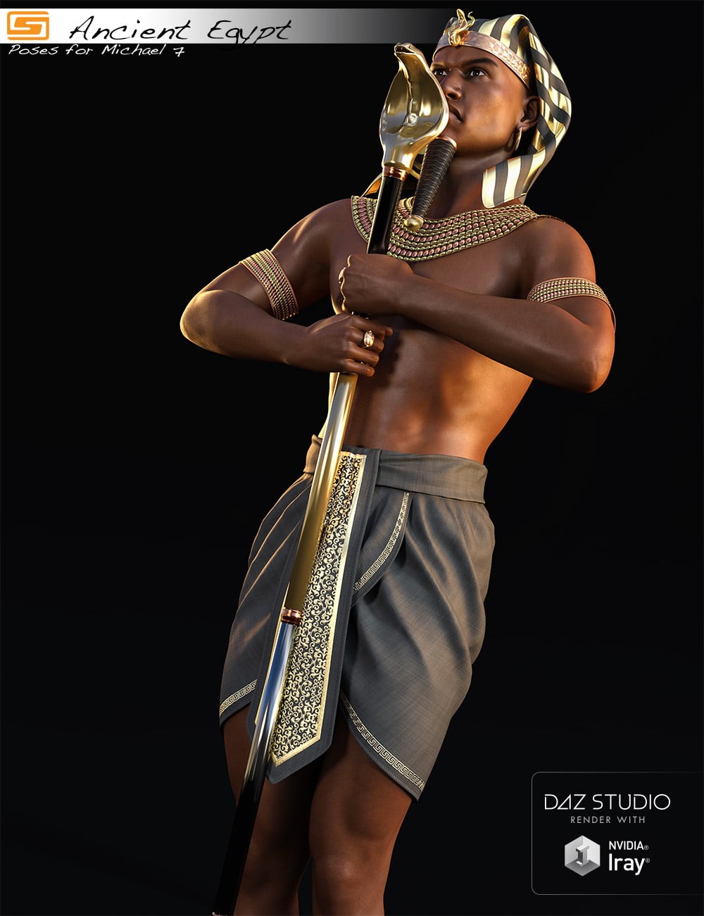 Ancient Egypt - Poses and Props for Michael 7